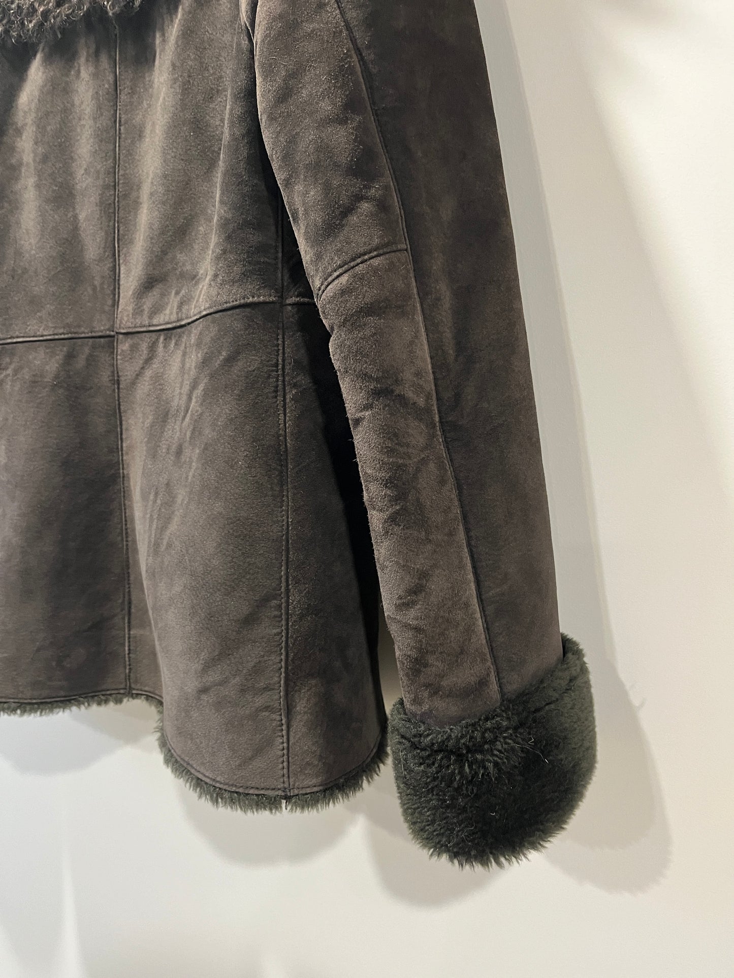 Veste style Afghan grise foncé