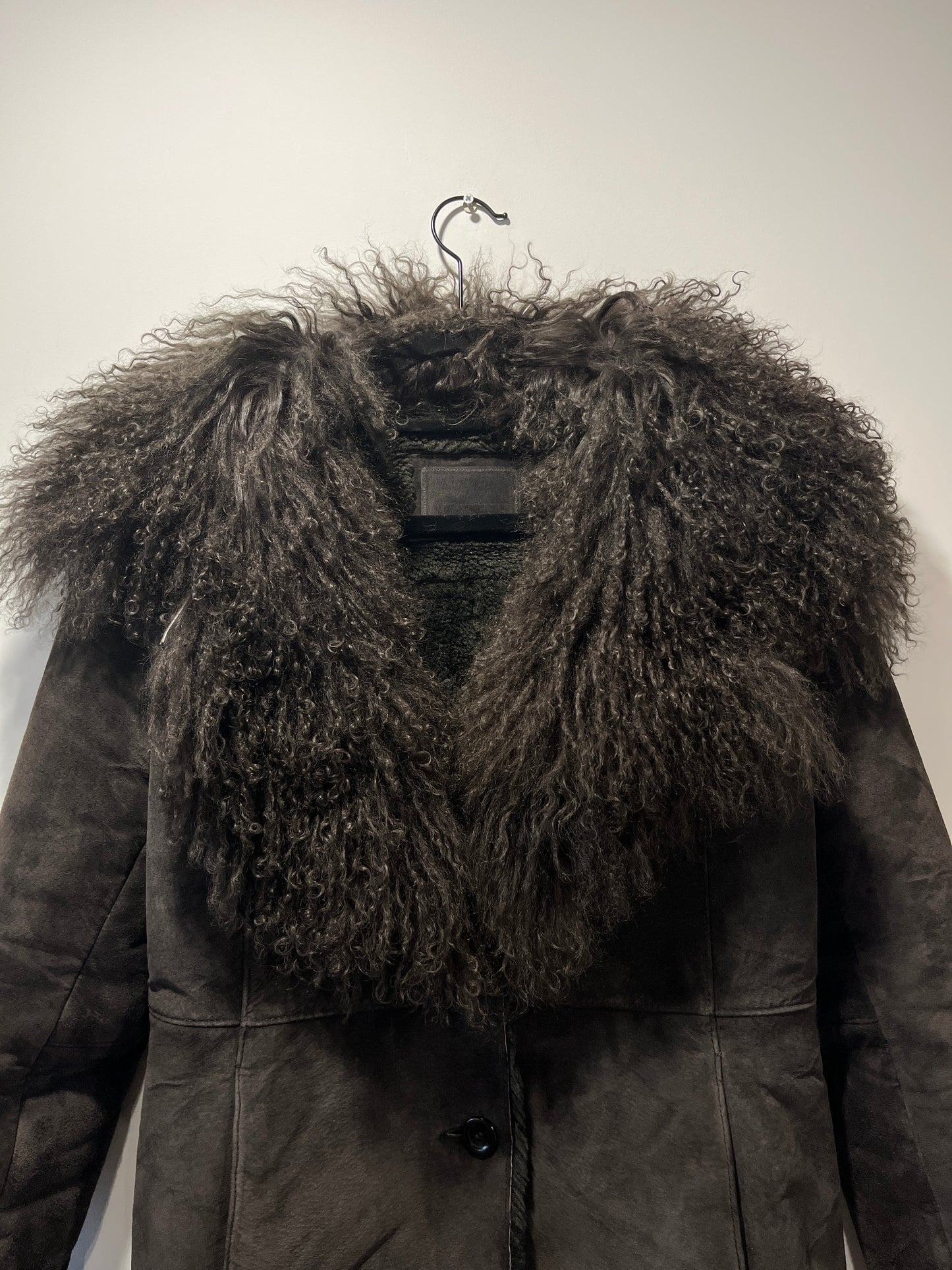 Veste style Afghan grise foncé