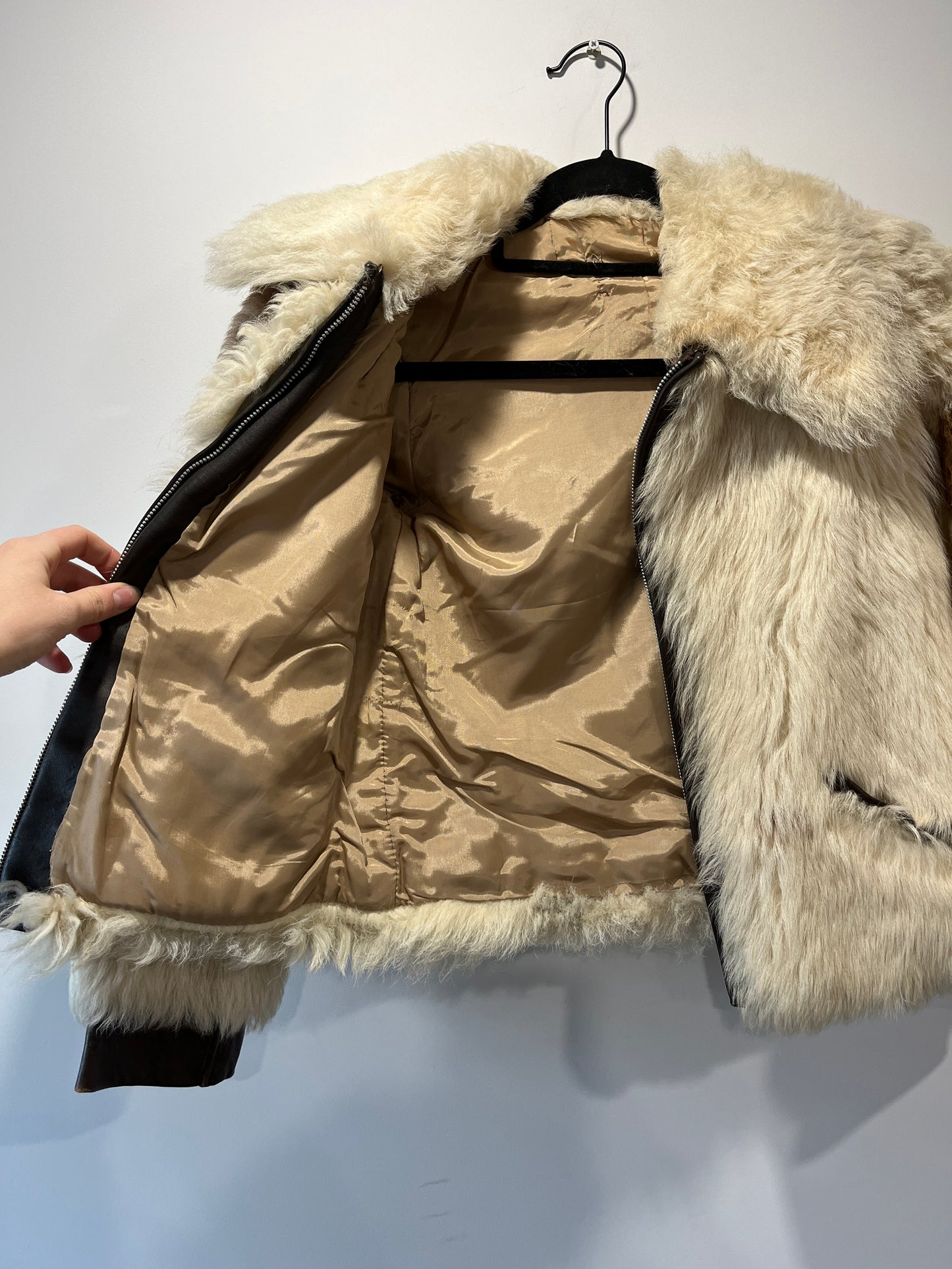 Veste en peau de mouton