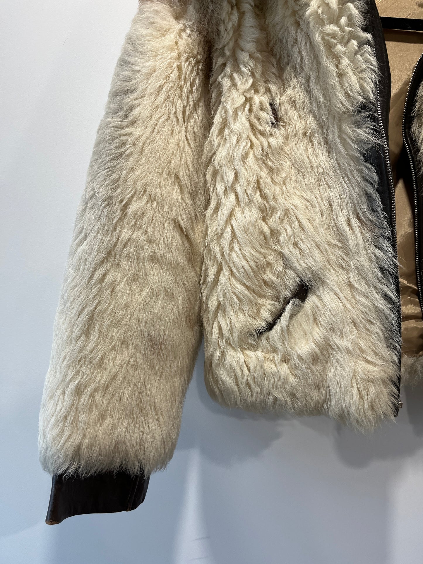 Veste en peau de mouton