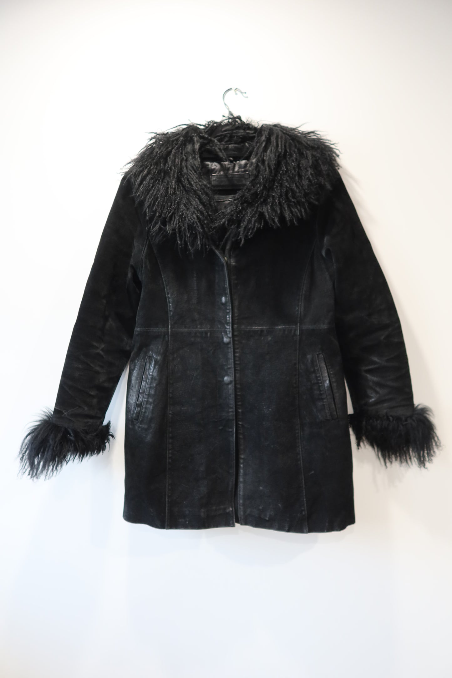 Manteau Afghan noir