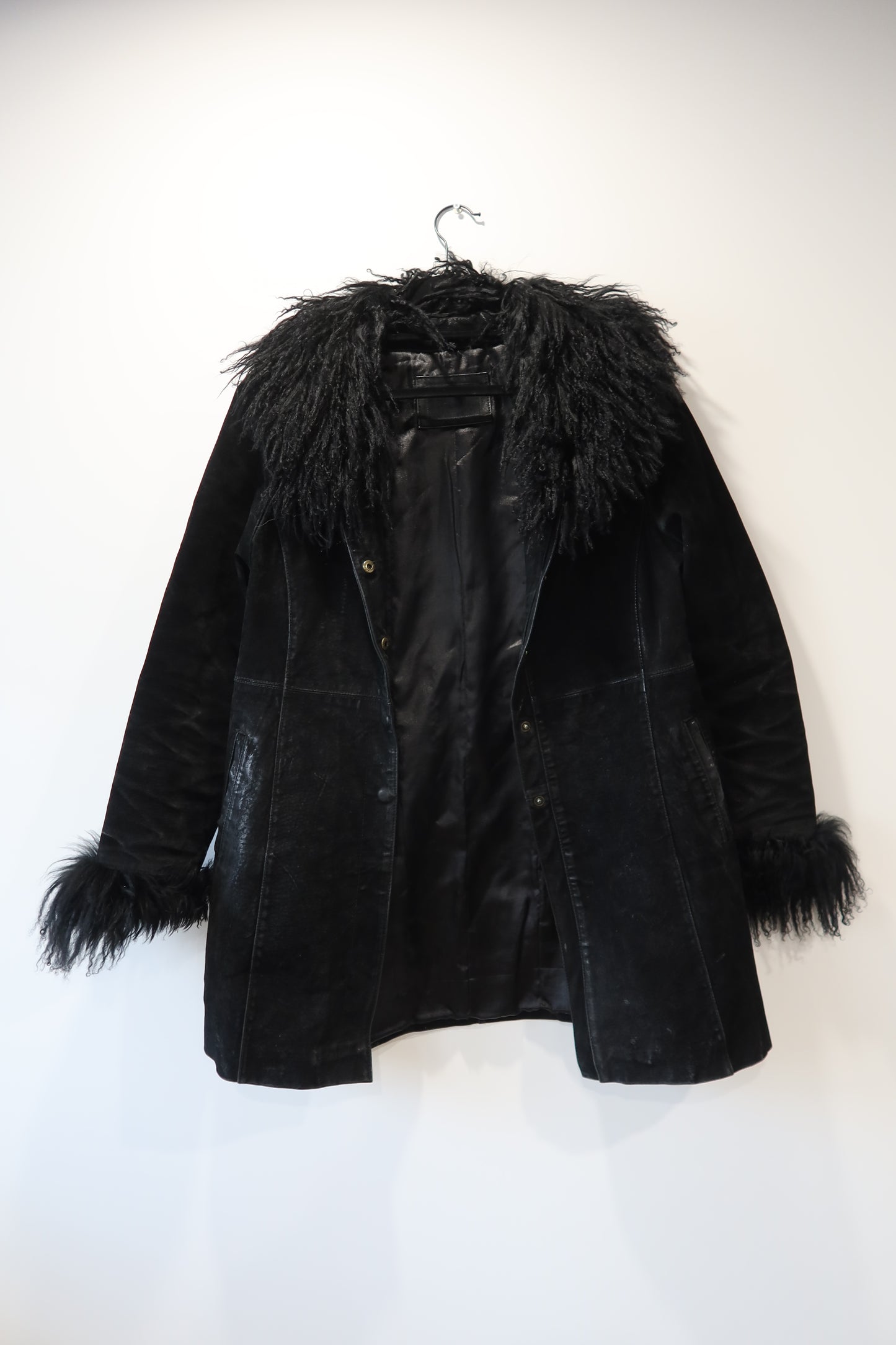 Manteau Afghan noir