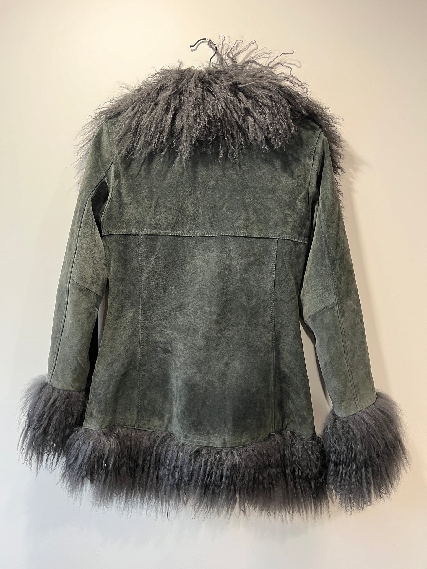 Manteau Afghan gris foncé