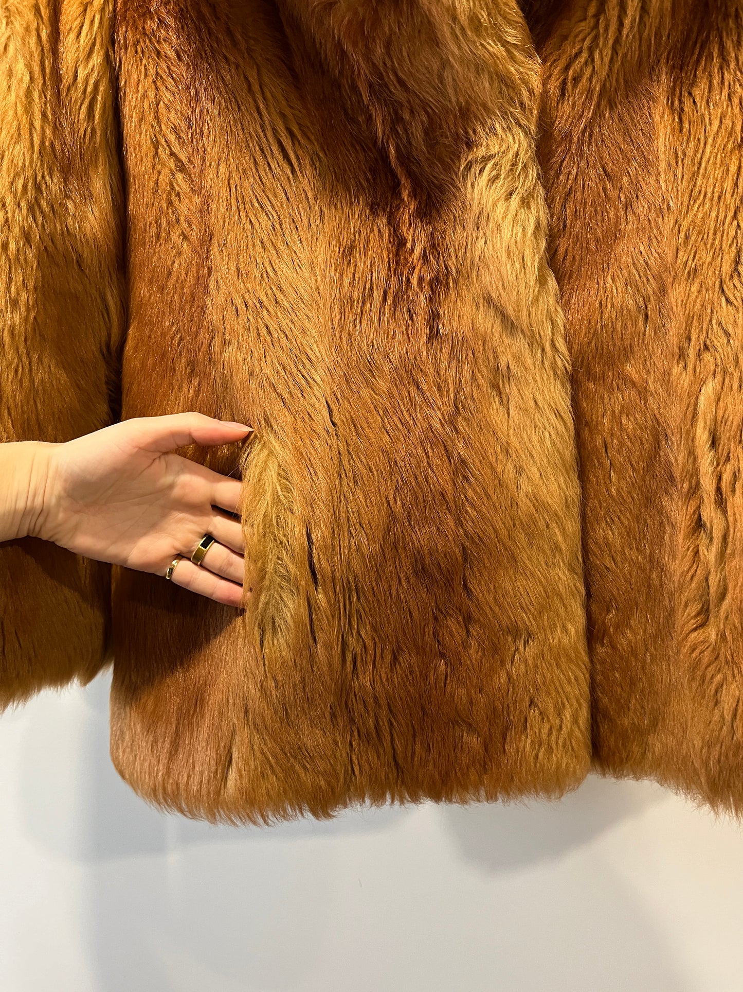 Manteau en peau de mouton