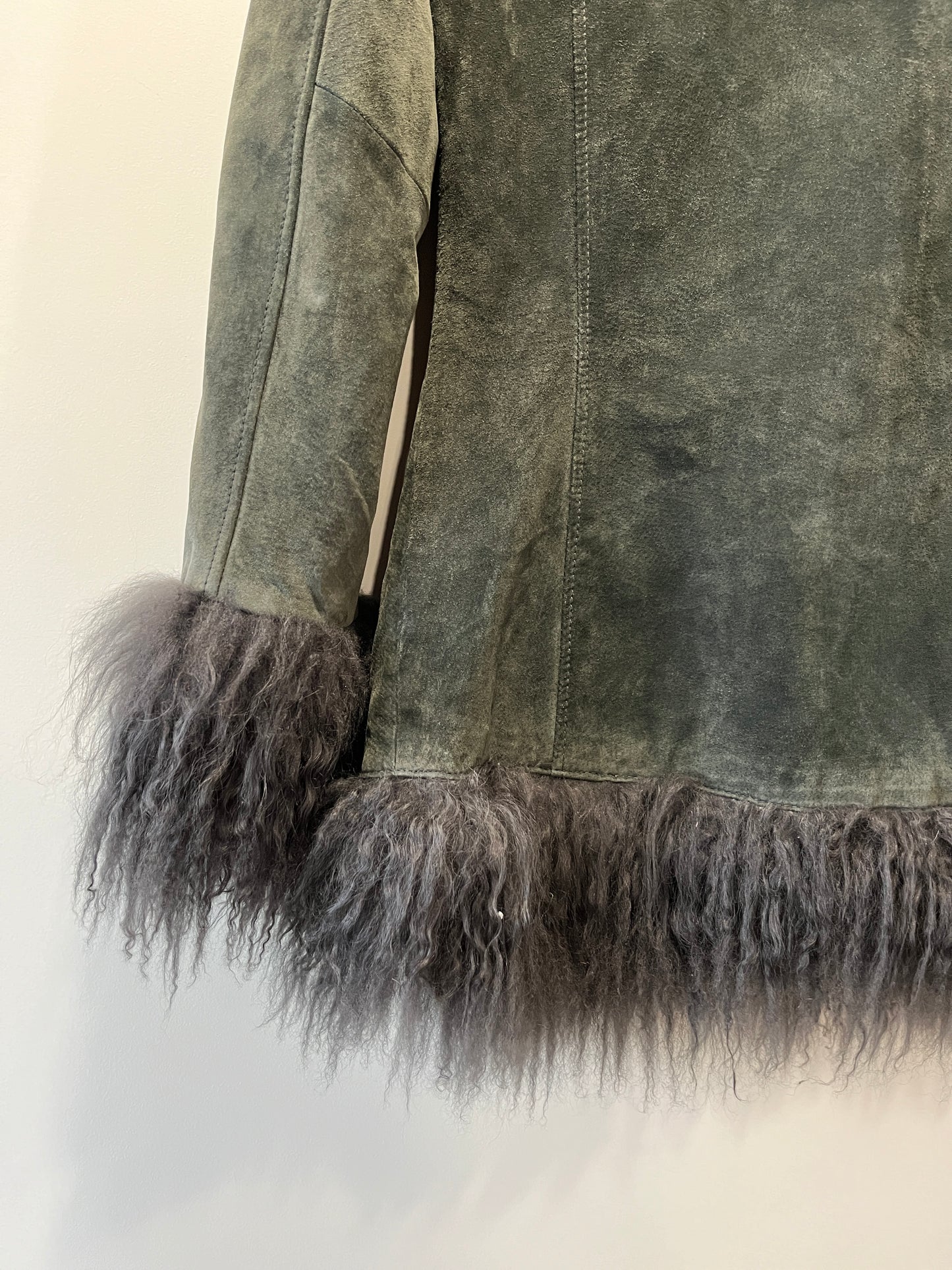 Manteau Afghan gris foncé