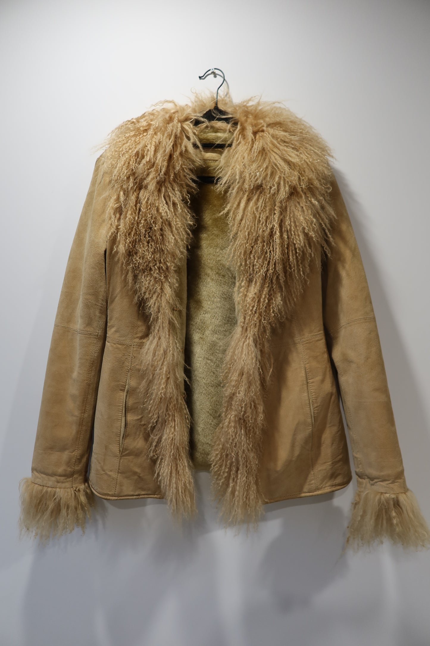 Veste style Afghan beige