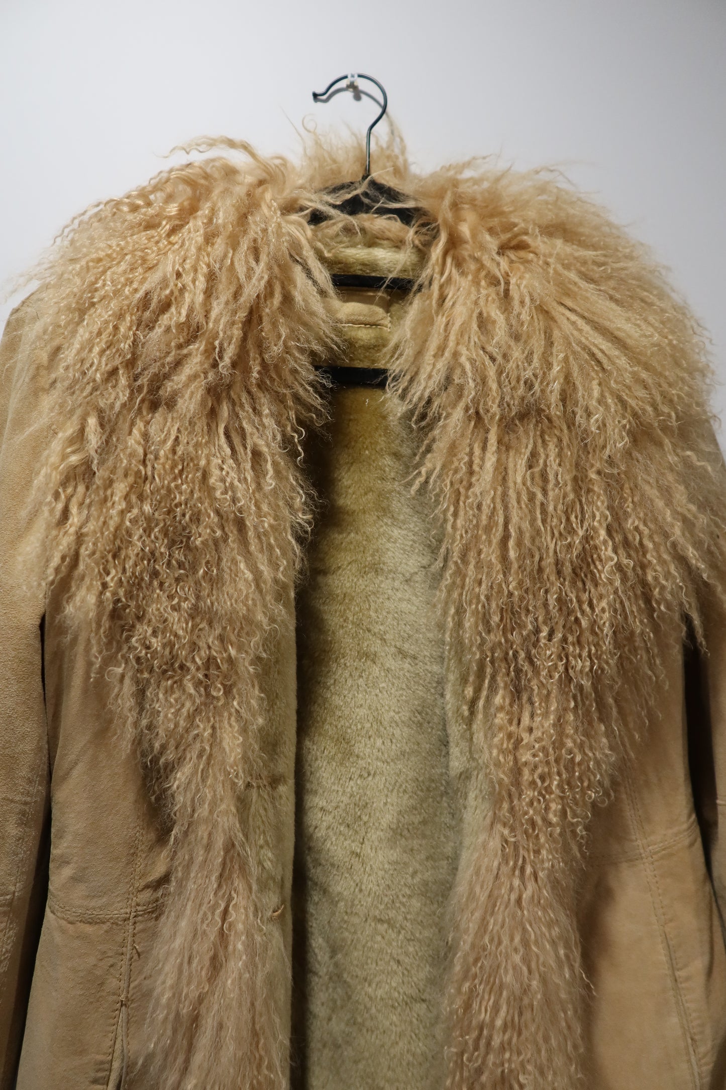 Veste style Afghan beige