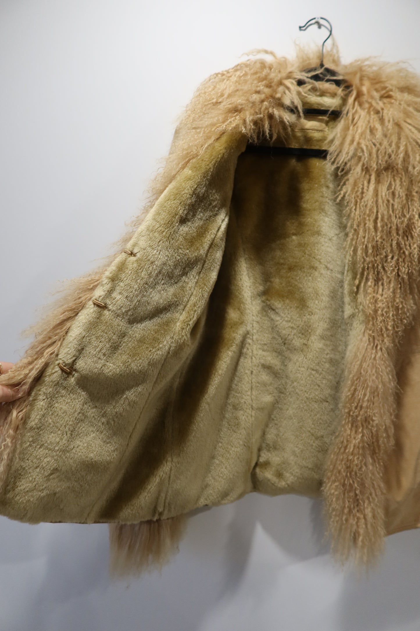 Veste style Afghan beige