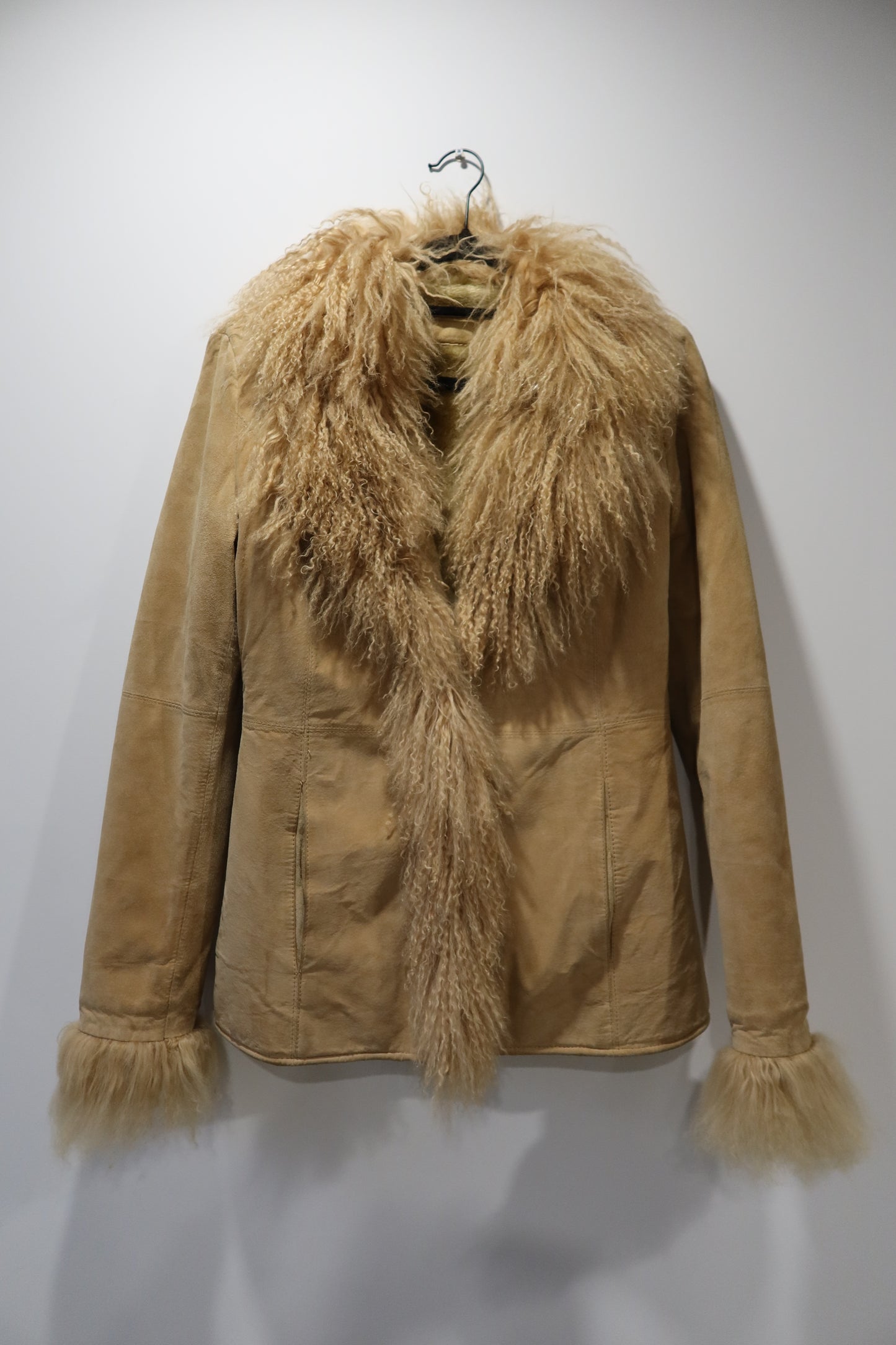 Veste style Afghan beige