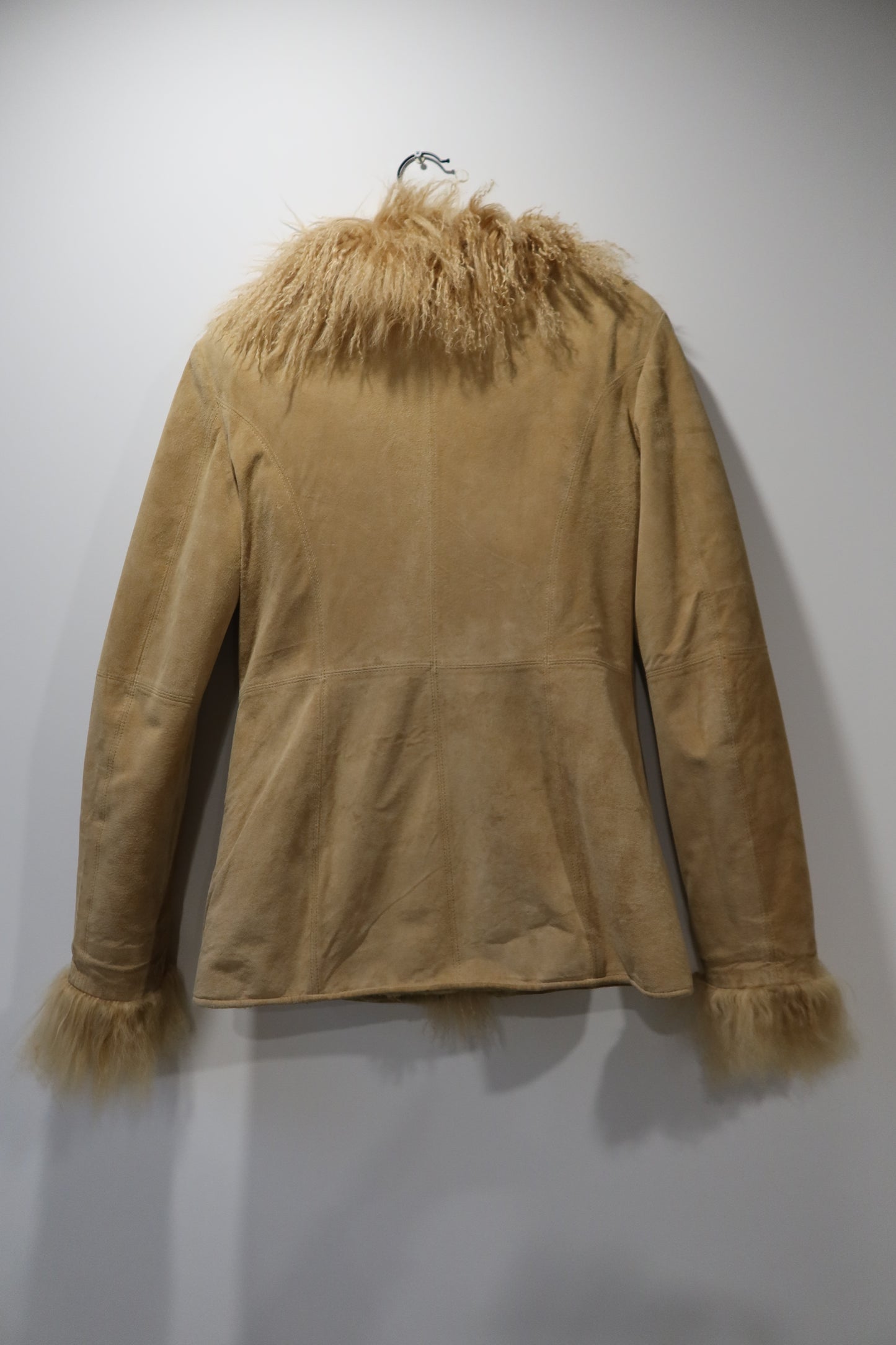 Veste style Afghan beige