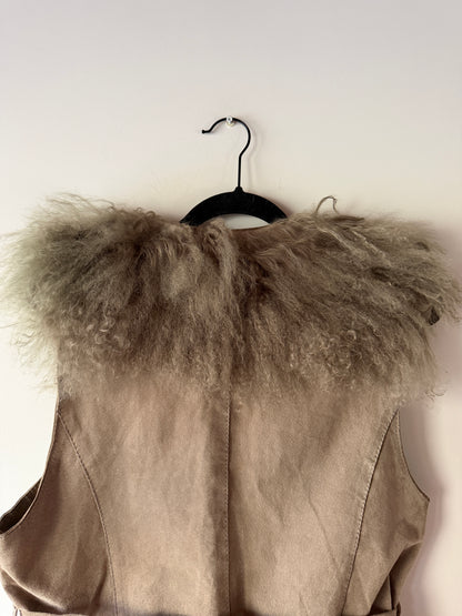 Gilet sans manches Afghan gris
