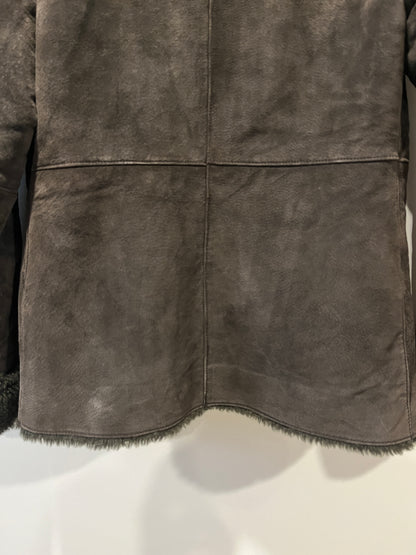 Veste style Afghan grise foncé