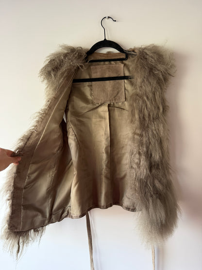 Gilet sans manches Afghan gris
