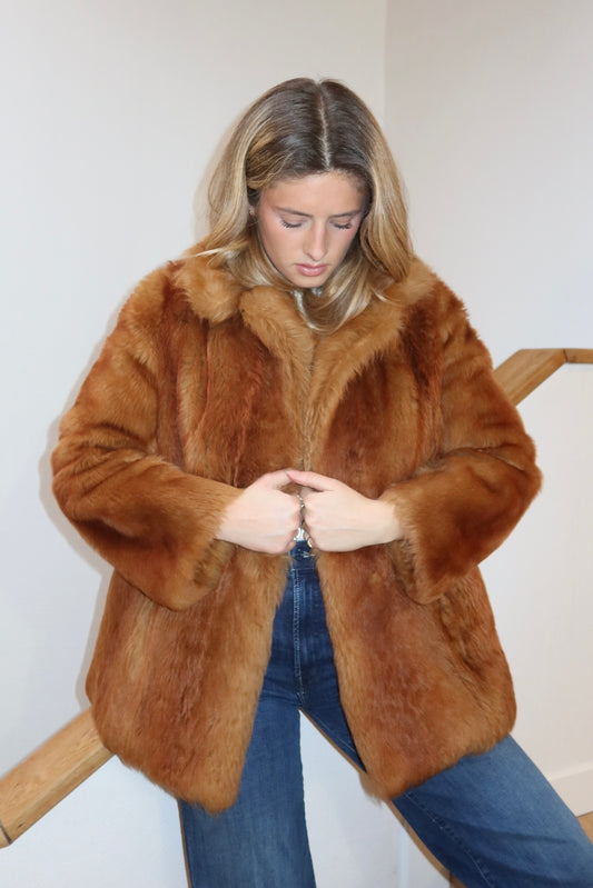 Manteau en peau de mouton