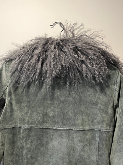 Manteau Afghan gris foncé