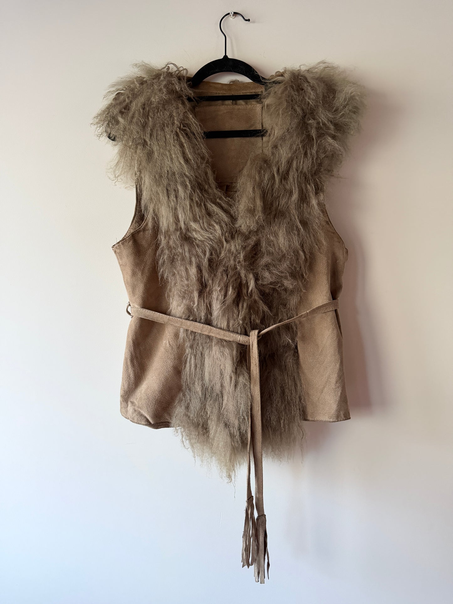 Gilet sans manches Afghan gris