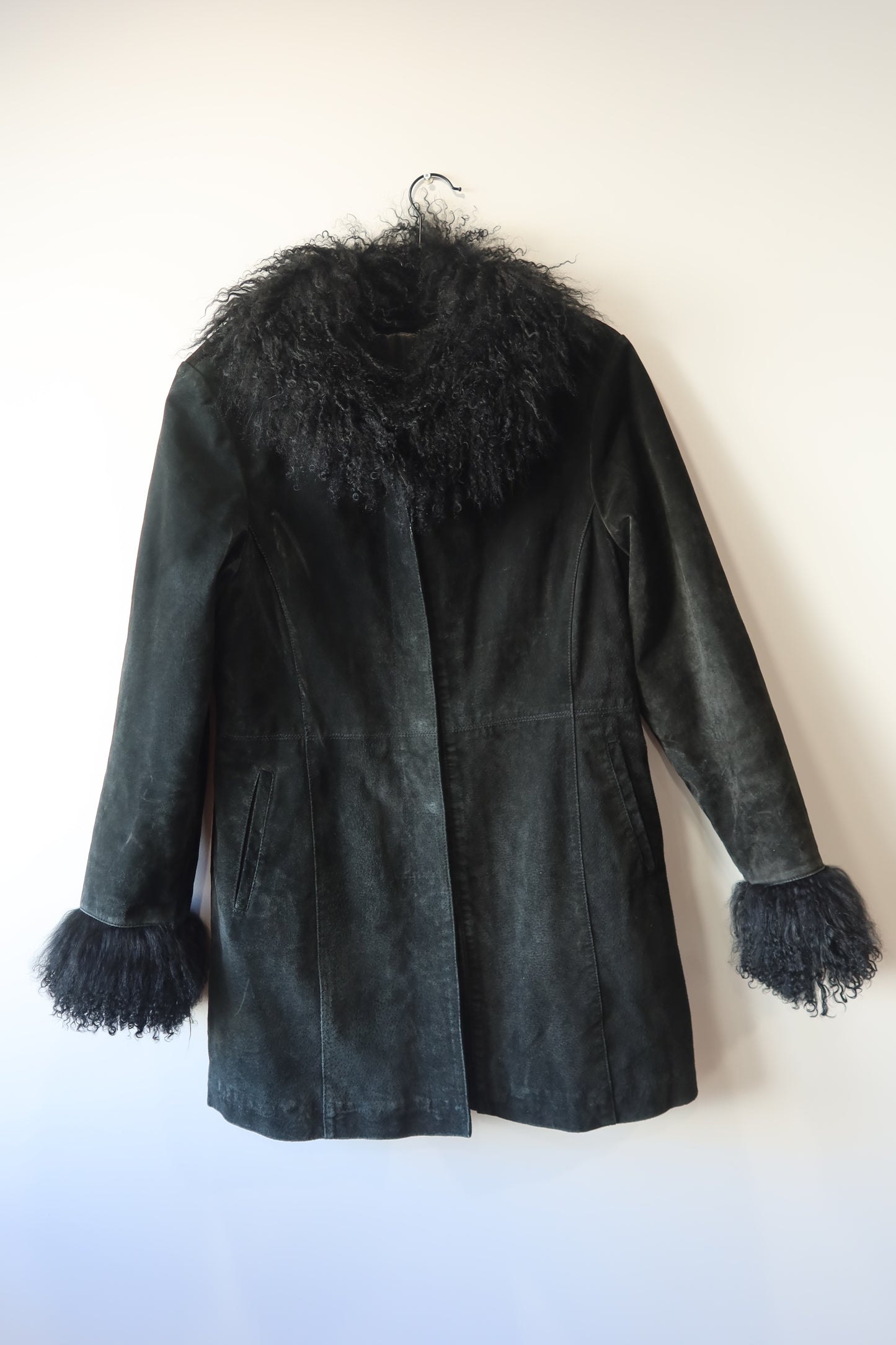 Manteau Afghan noir