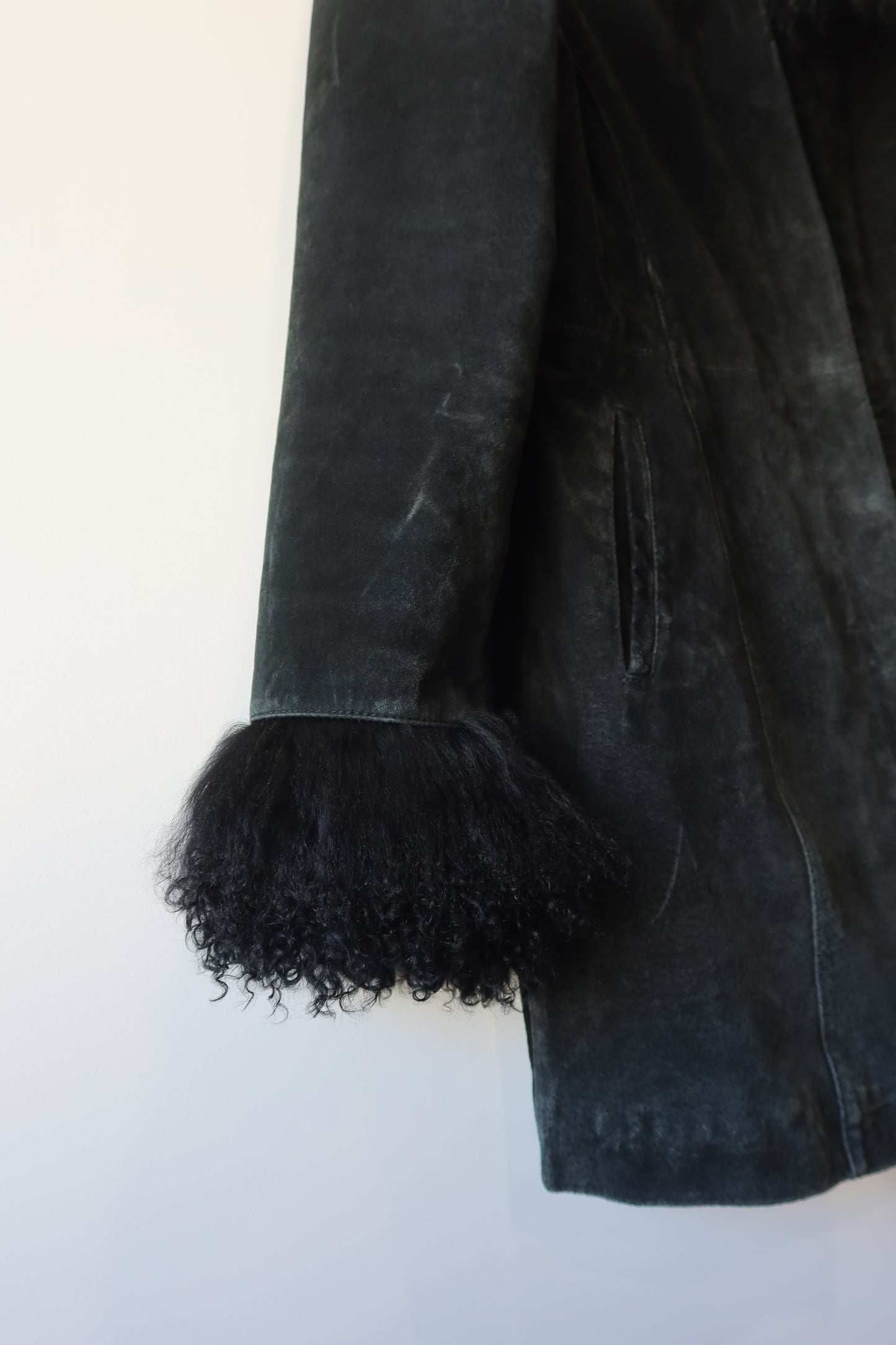 Manteau Afghan noir