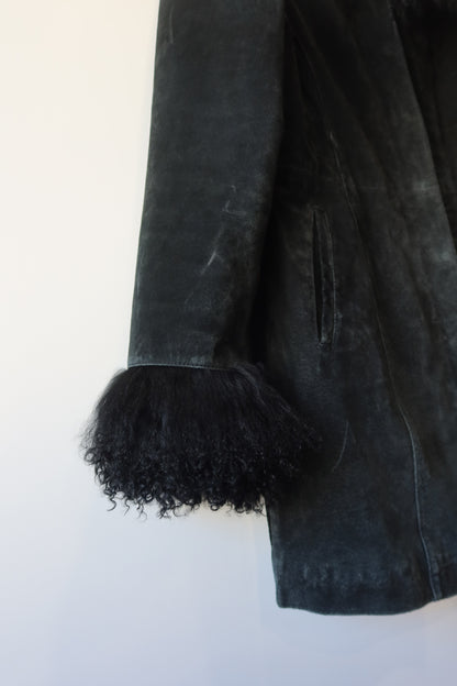 Manteau Afghan noir
