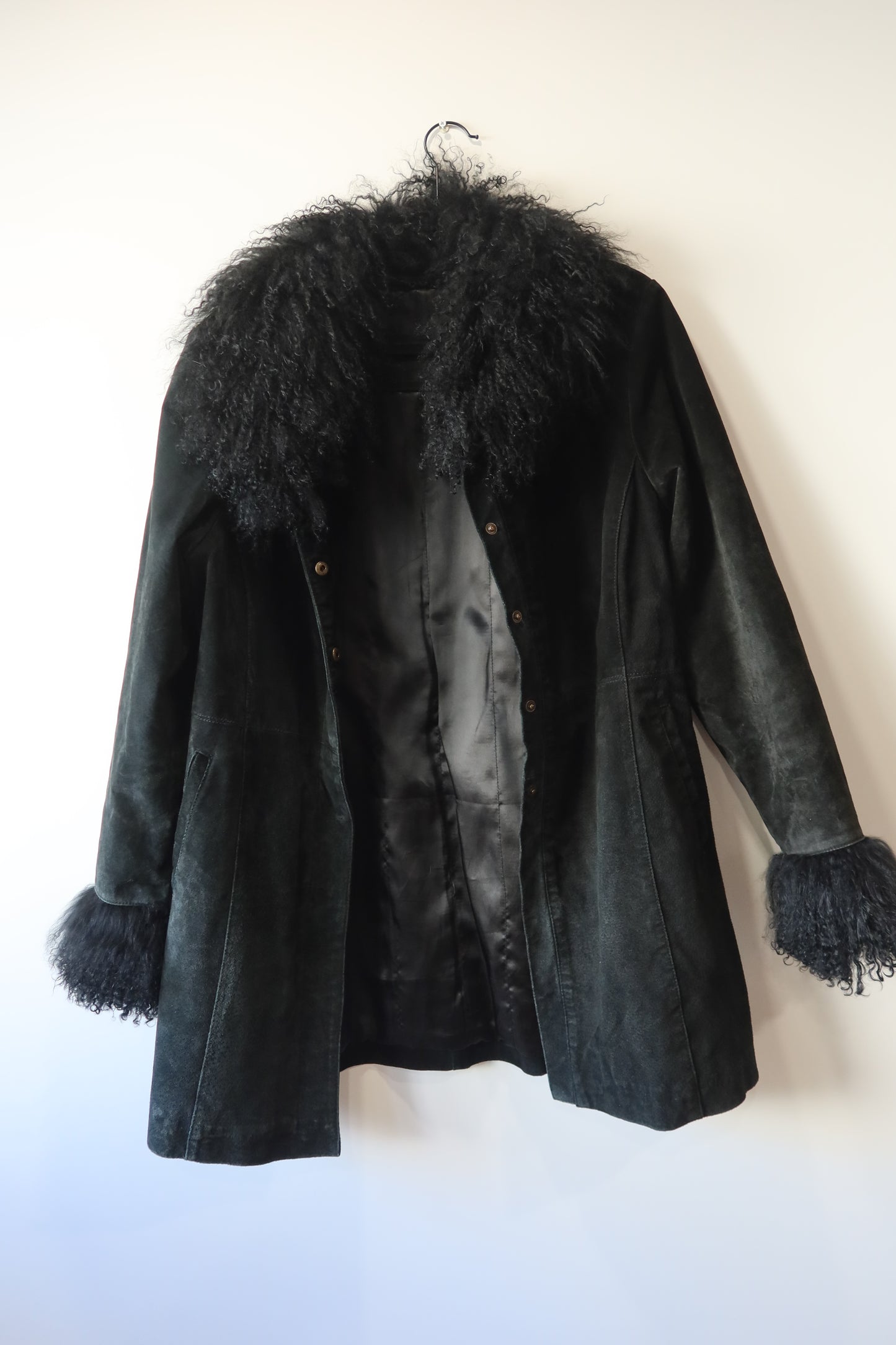 Manteau Afghan noir