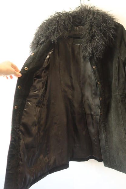 Manteau Afghan noir