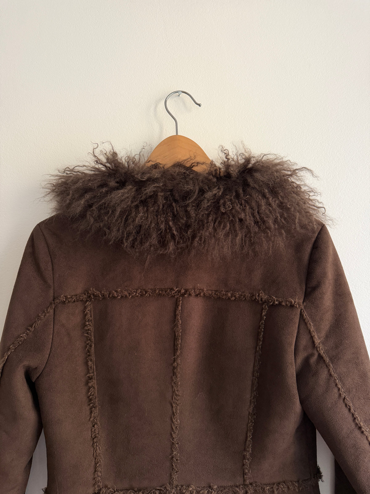 Manteau Afghan marron