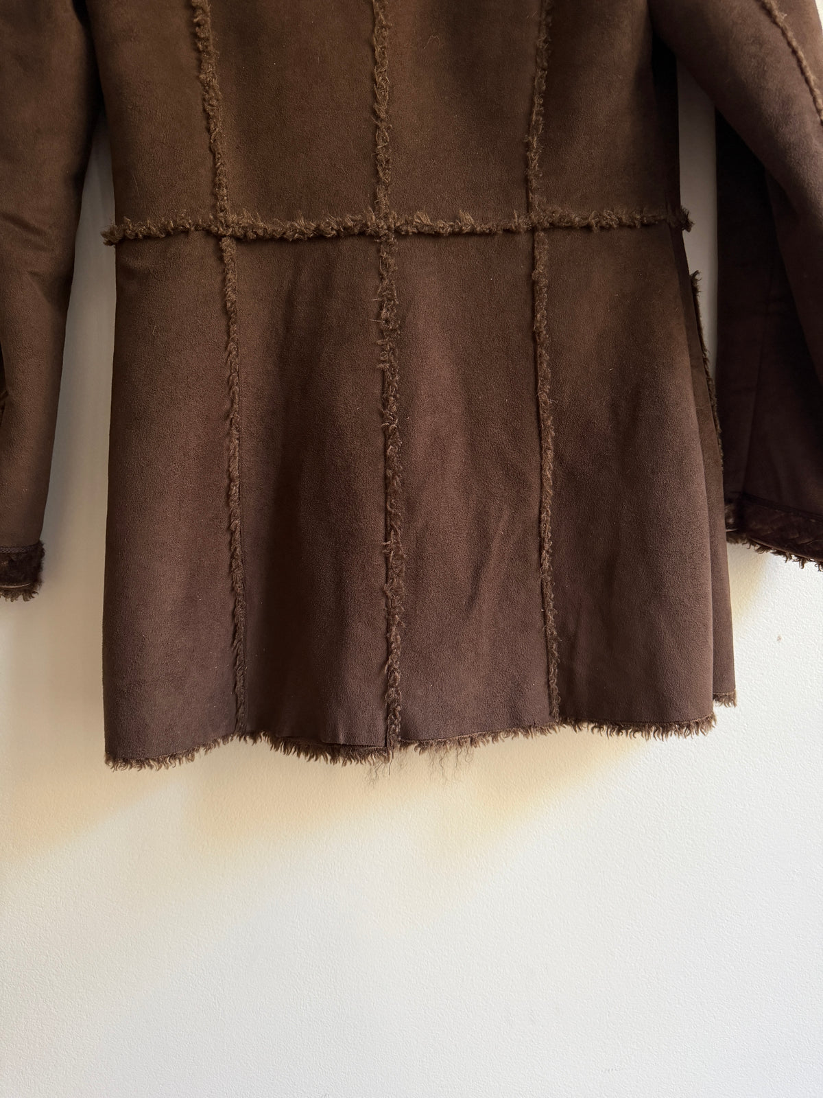 Manteau Afghan marron