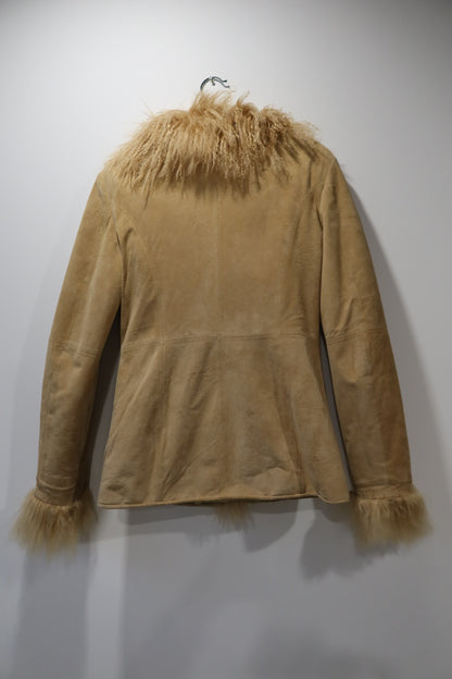 Veste style Afghan beige